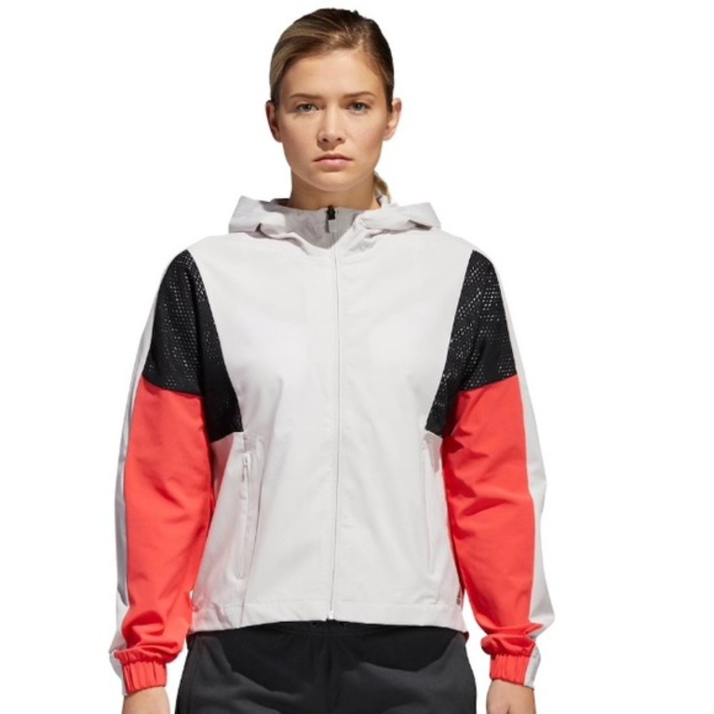 Adidas Colorblock Pink Women's Jacket Size Medium